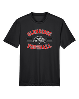Glen Ridge HS Football Curve - Youth Performance Shirt