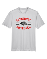 Glen Ridge HS Football Curve - Youth Performance Shirt
