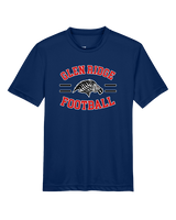 Glen Ridge HS Football Curve - Youth Performance Shirt