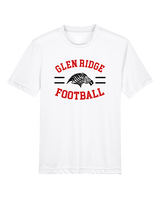 Glen Ridge HS Football Curve - Youth Performance Shirt