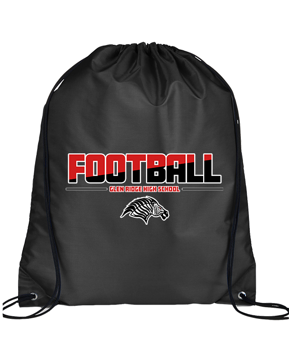 Glen Ridge HS Football Cut - Drawstring Bag