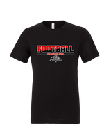 Glen Ridge HS Football Cut - Tri-Blend Shirt