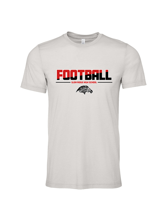 Glen Ridge HS Football Cut - Tri-Blend Shirt