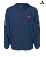 Glen Ridge HS Football Nation - Mens Adidas Full Zip Jacket