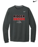 Glen Ridge HS Football Nation - Mens Nike Crewneck
