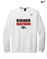 Glen Ridge HS Football Nation - Mens Nike Crewneck