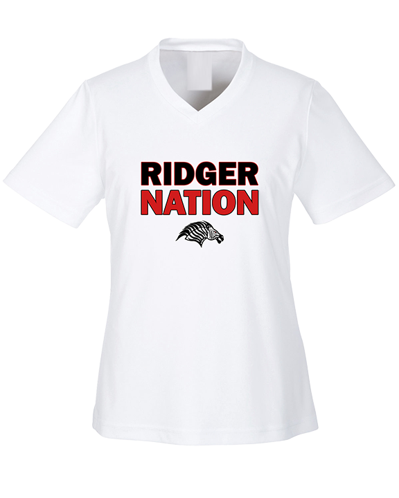 Glen Ridge HS Football Nation - Womens Performance Shirt