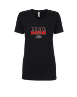 Glen Ridge HS Football Nation - Womens Vneck