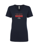 Glen Ridge HS Football Nation - Womens Vneck