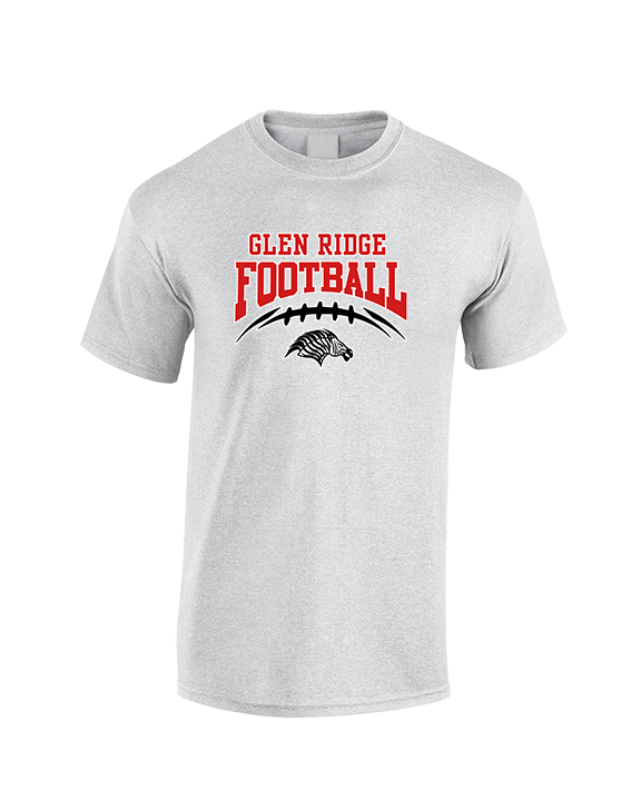 Glen Ridge HS Football School Football - Cotton T-Shirt