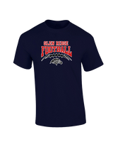 Glen Ridge HS Football School Football - Cotton T-Shirt