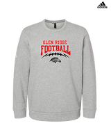 Glen Ridge HS Football School Football - Mens Adidas Crewneck
