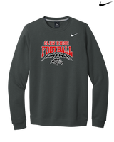 Glen Ridge HS Football School Football - Mens Nike Crewneck
