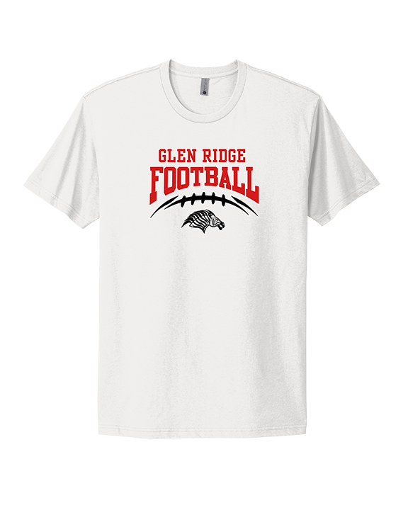 Glen Ridge HS Football School Football - Mens Select Cotton T-Shirt