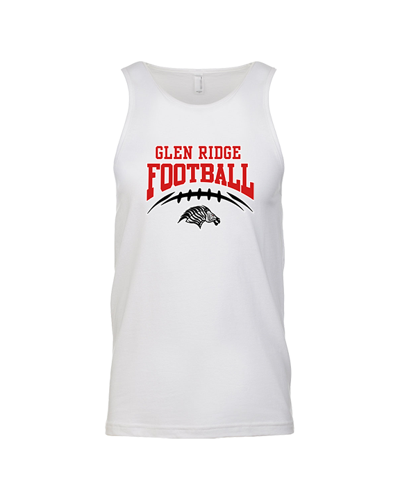 Glen Ridge HS Football School Football - Tank Top