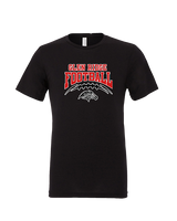 Glen Ridge HS Football School Football - Tri-Blend Shirt