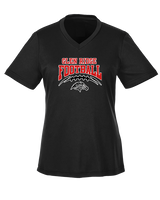 Glen Ridge HS Football School Football - Womens Performance Shirt