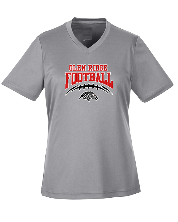 Glen Ridge HS Football School Football - Womens Performance Shirt