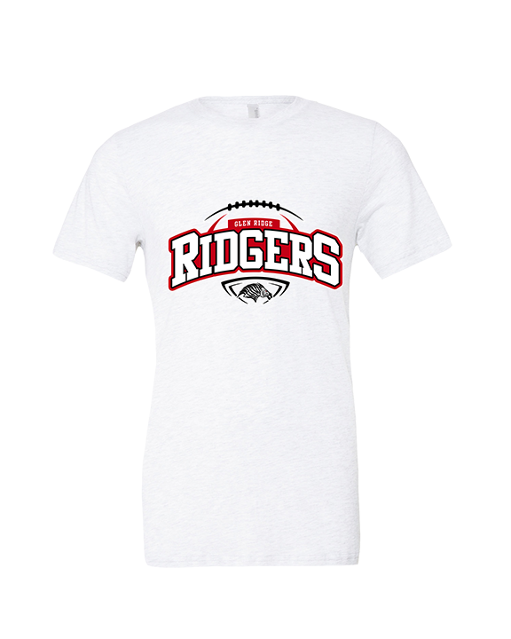 Glen Ridge HS Football Toss - Tri-Blend Shirt
