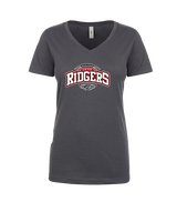 Glen Ridge HS Football Toss - Womens Vneck