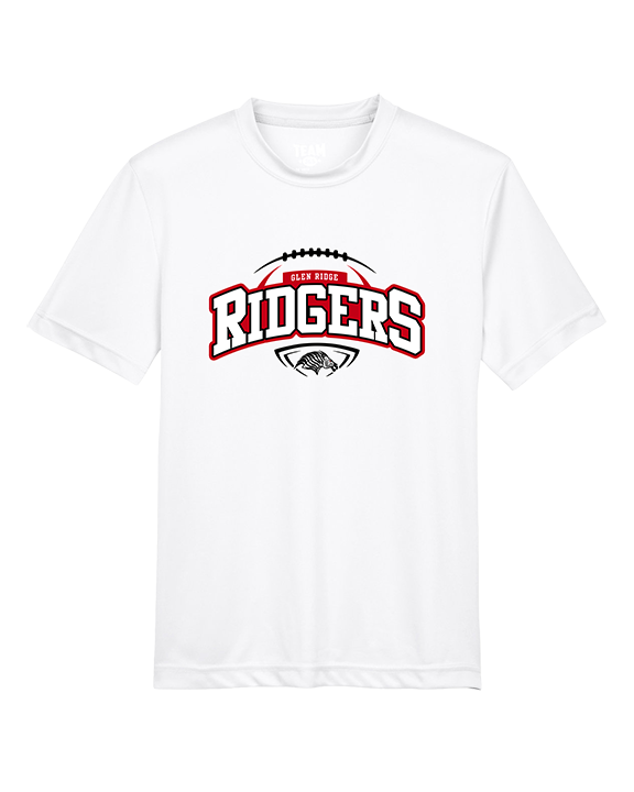 Glen Ridge HS Football Toss - Youth Performance Shirt