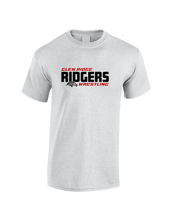 Glen Ridge HS Wrestling Bold - Cotton T-Shirt