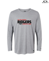 Glen Ridge HS Wrestling Bold - Mens Oakley Longsleeve