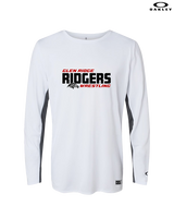 Glen Ridge HS Wrestling Bold - Mens Oakley Longsleeve