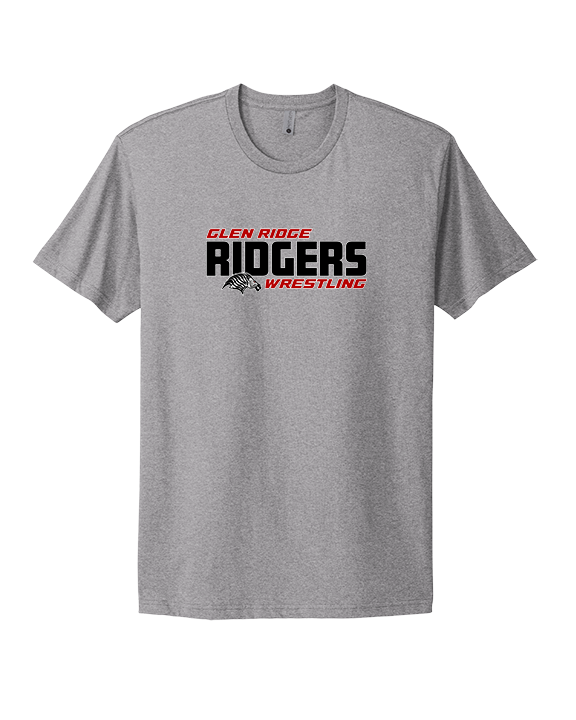 Glen Ridge HS Wrestling Bold - Mens Select Cotton T-Shirt