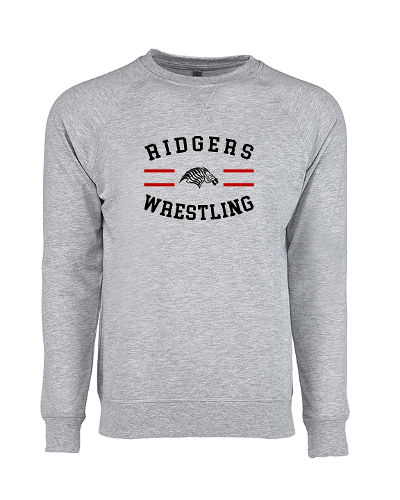 Glen Ridge HS Wrestling Curve - Crewneck Sweatshirt