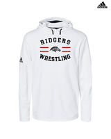 Glen Ridge HS Wrestling Curve - Mens Adidas Hoodie