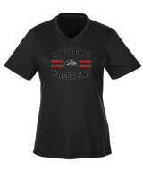 Glen Ridge HS Wrestling Curve - Womens Performance Shirt