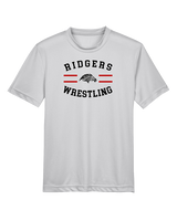 Glen Ridge HS Wrestling Curve - Youth Performance Shirt