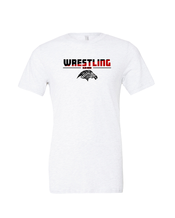 Glen Ridge HS Wrestling Cut - Tri-Blend Shirt