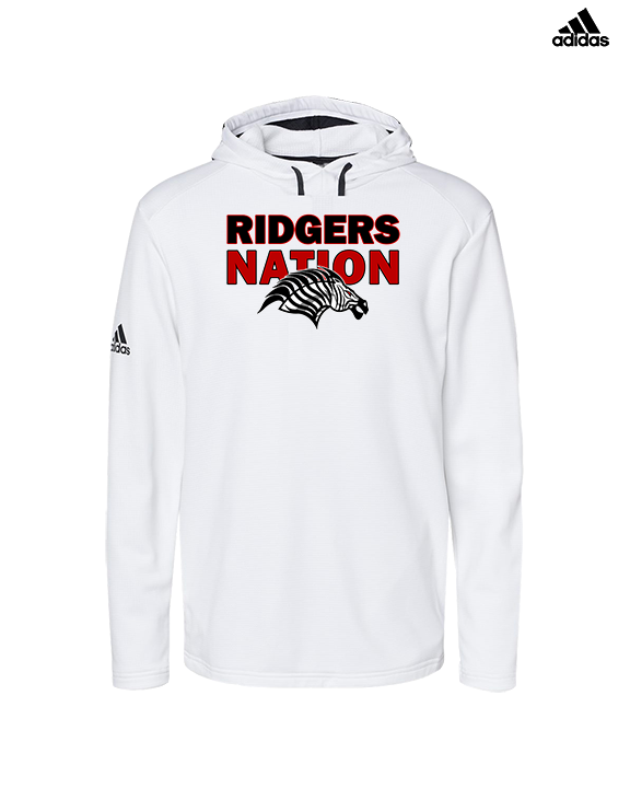 Glen Ridge HS Wrestling Nation - Mens Adidas Hoodie