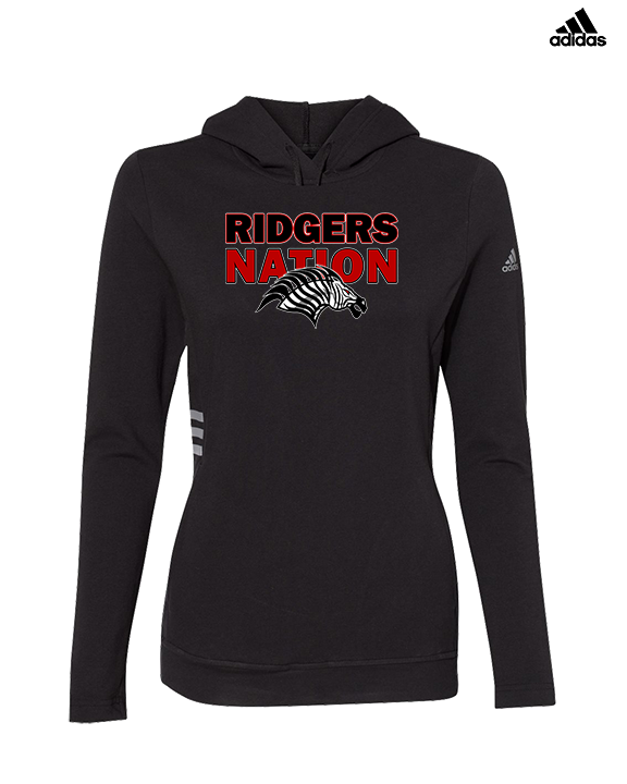 Glen Ridge HS Wrestling Nation - Womens Adidas Hoodie