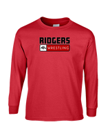 Glen Ridge HS Wrestling Pennant - Cotton Longsleeve