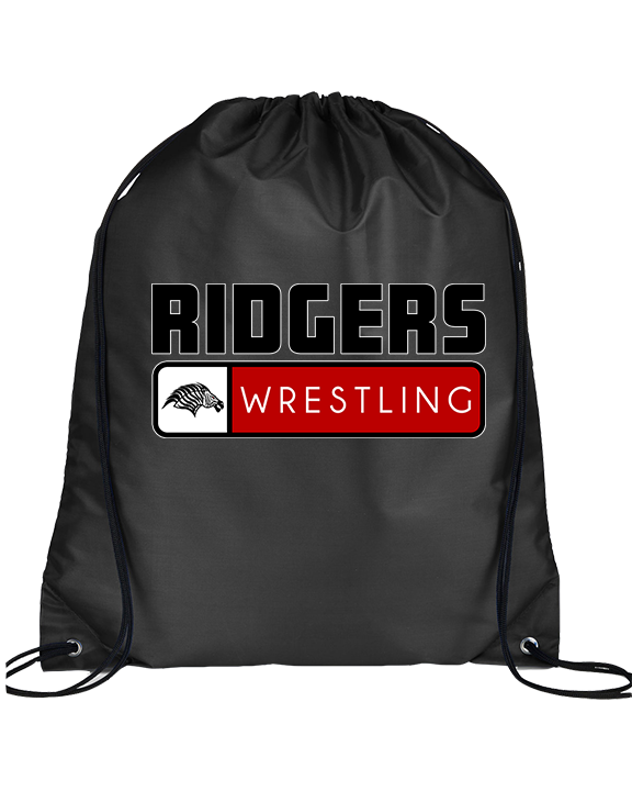 Glen Ridge HS Wrestling Pennant - Drawstring Bag