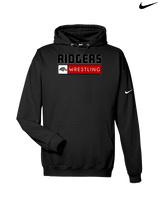 Glen Ridge HS Wrestling Pennant - Nike Club Fleece Hoodie