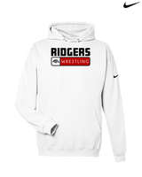 Glen Ridge HS Wrestling Pennant - Nike Club Fleece Hoodie