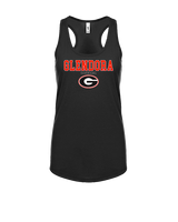 Glendora HS Baseball Block - Womens Tank Top