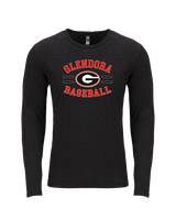 Glendora HS Baseball Curve - Tri-Blend Long Sleeve