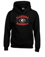 Glendora HS Baseball Curve - Unisex Hoodie