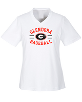 Glendora HS Baseball Curve - Womens Performance Shirt