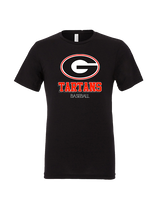Glendora HS Baseball Shadow - Tri-Blend Shirt