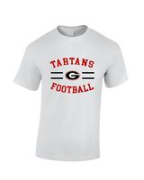 Glendora HS Football Curve - Cotton T-Shirt