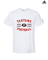 Glendora HS Football Curve - Mens Adidas Performance Shirt