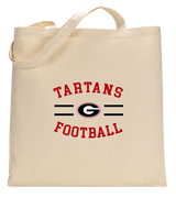 Glendora HS Football Curve - Tote