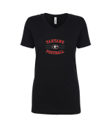 Glendora HS Football Curve - Womens Vneck