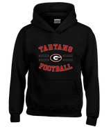 Glendora HS Football Curve - Youth Hoodie